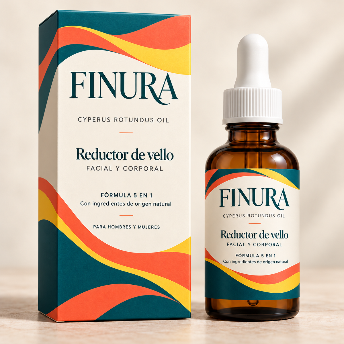 ACEITE REDUCTOR DE VELLOS - FORMULA 5:1